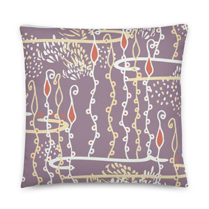 Diving for Pearls Indoor Pillow-Geckojoy
