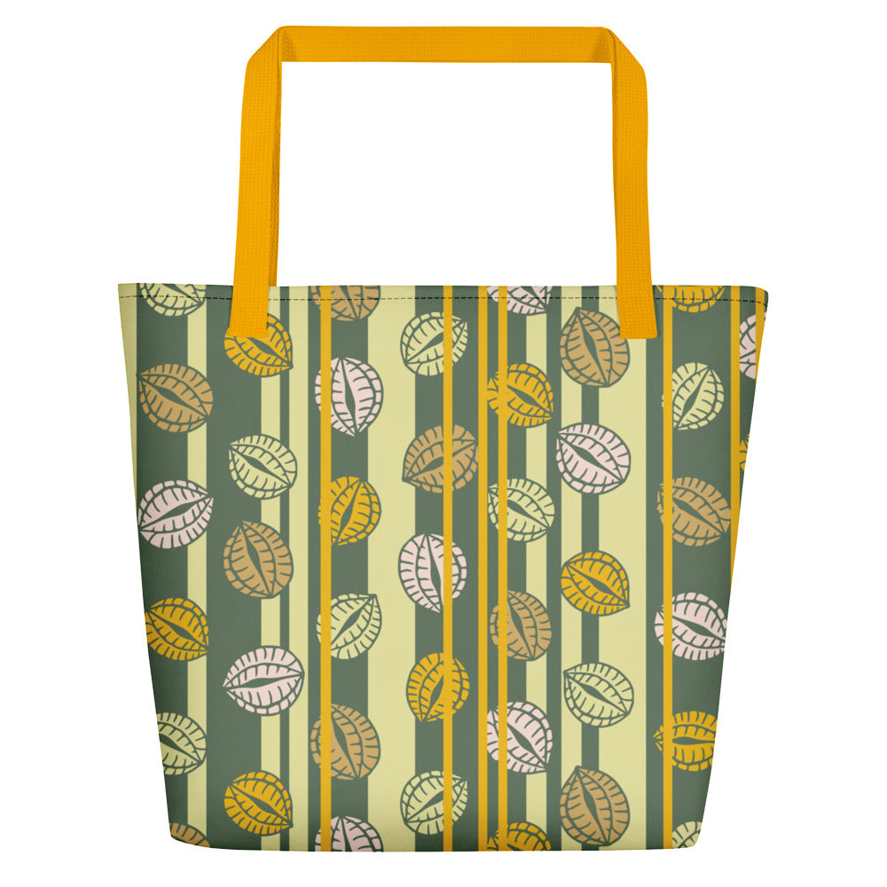 Beaded Trees Beach Bag-Geckojoy