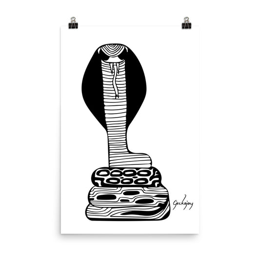 Cobra Totem Print-Geckojoy
