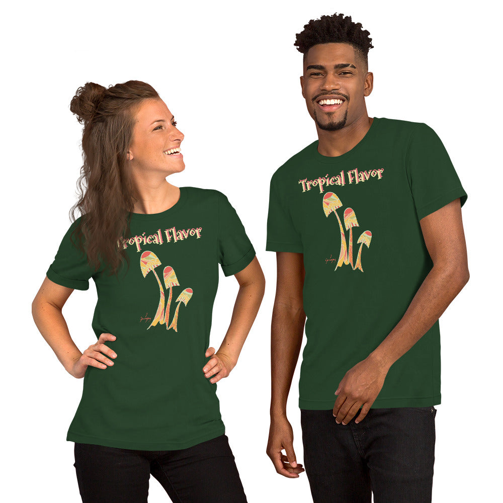 Tropical Flavor Unisex Dark Tees-Geckojoy