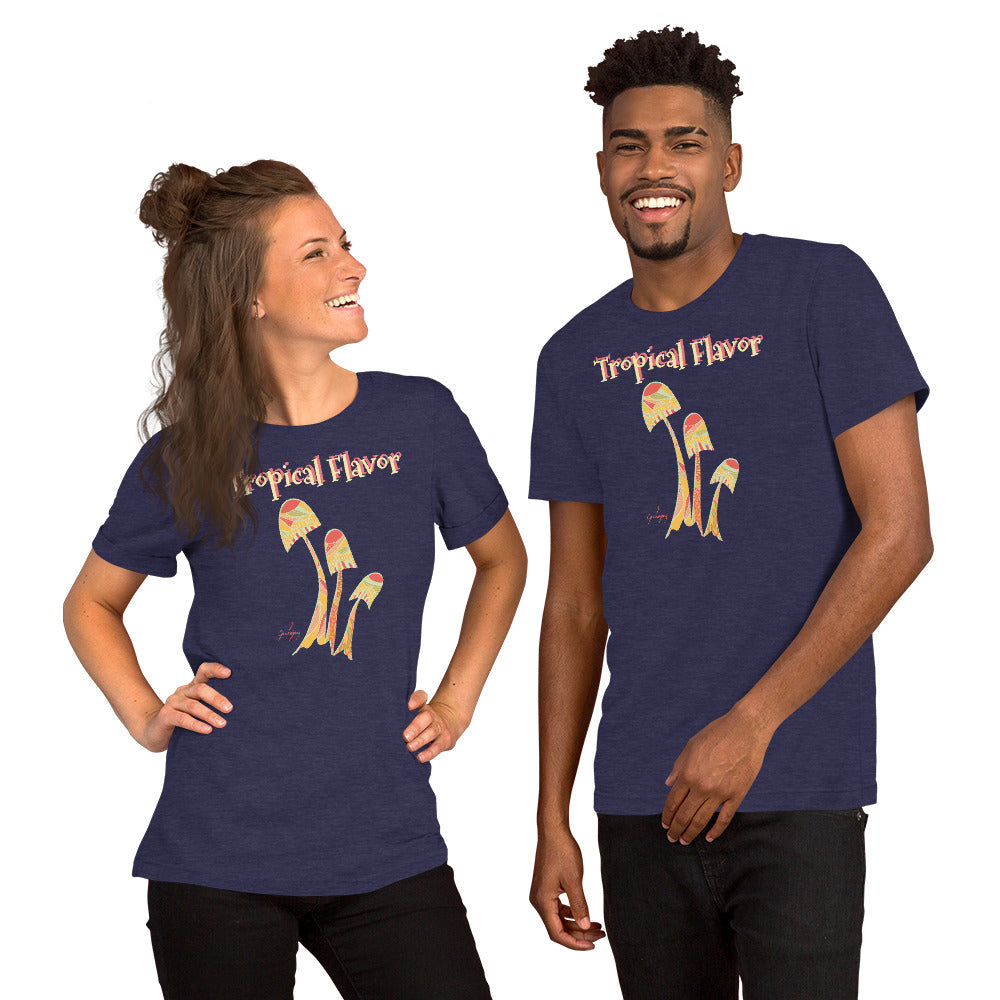 Tropical Flavor Unisex Dark Tees-Geckojoy