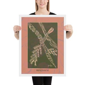 Wandering Ravenous Soul Framed Print-Geckojoy
