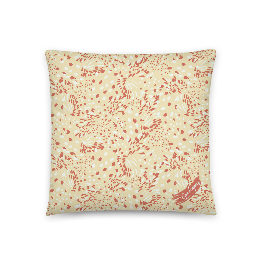 Kuaci Seeds Red Indoor Pillow-Geckojoy
