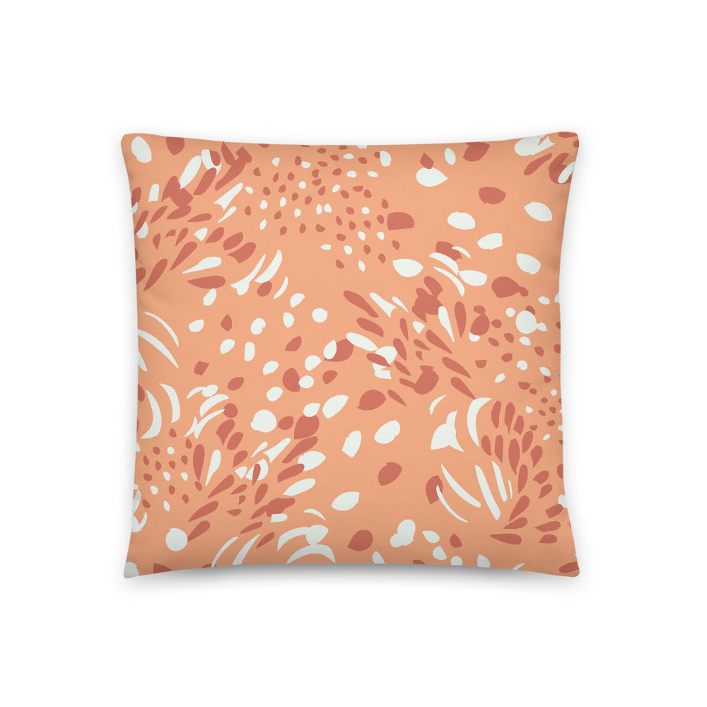 Kuaci Seeds Red Indoor Pillow-Geckojoy