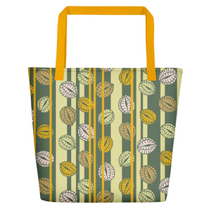 Beaded Trees Beach Bag-Geckojoy