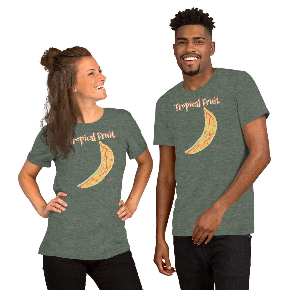 Tropical Fruit Unisex Dark Tees-Geckojoy