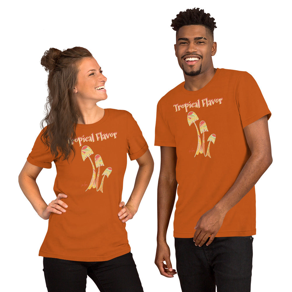 Tropical Flavor Unisex Dark Tees-Geckojoy