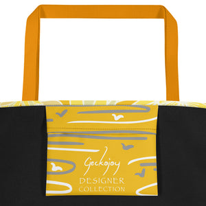Crazy Daisy Beach Bag-Geckojoy