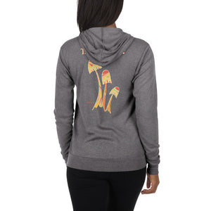Tropical Flavor Unisex Zip Hoodie-Geckojoy