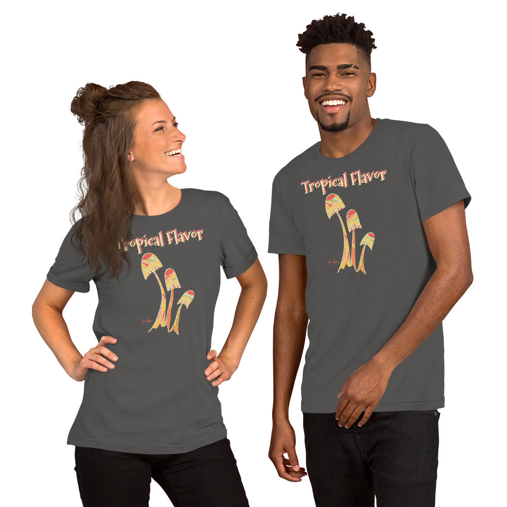 Tropical Flavor Unisex Dark Tees-Geckojoy