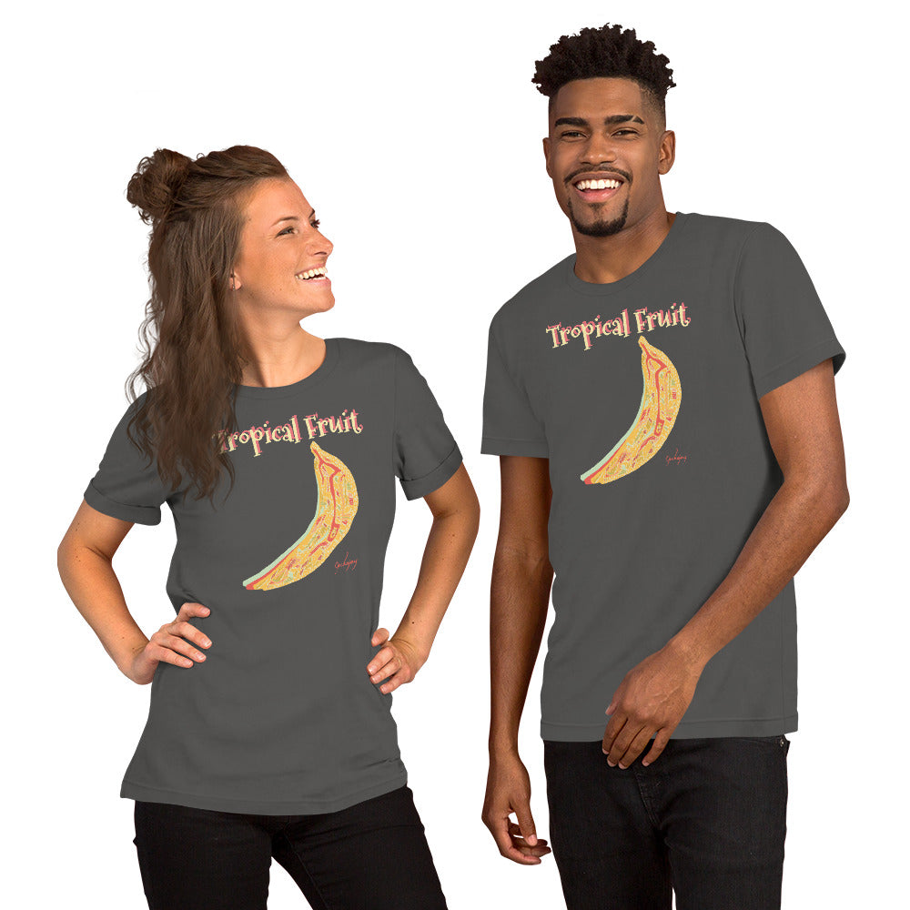 Tropical Fruit Unisex Dark Tees-Geckojoy
