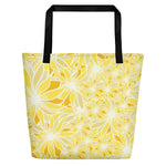 Crazy Daisy Beach Bag-Geckojoy