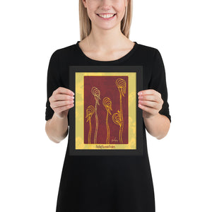 Floating Ravenous Requiem Framed Print-Geckojoy