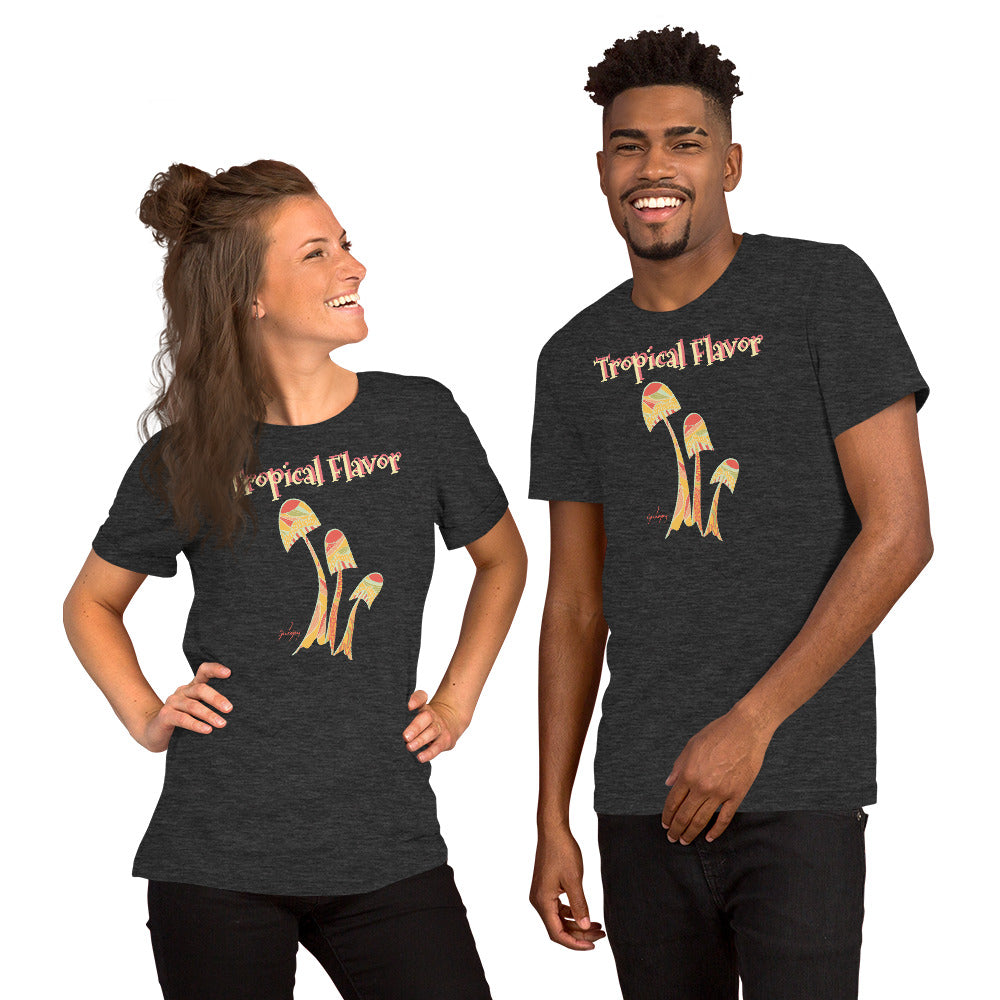 Tropical Flavor Unisex Dark Tees-Geckojoy