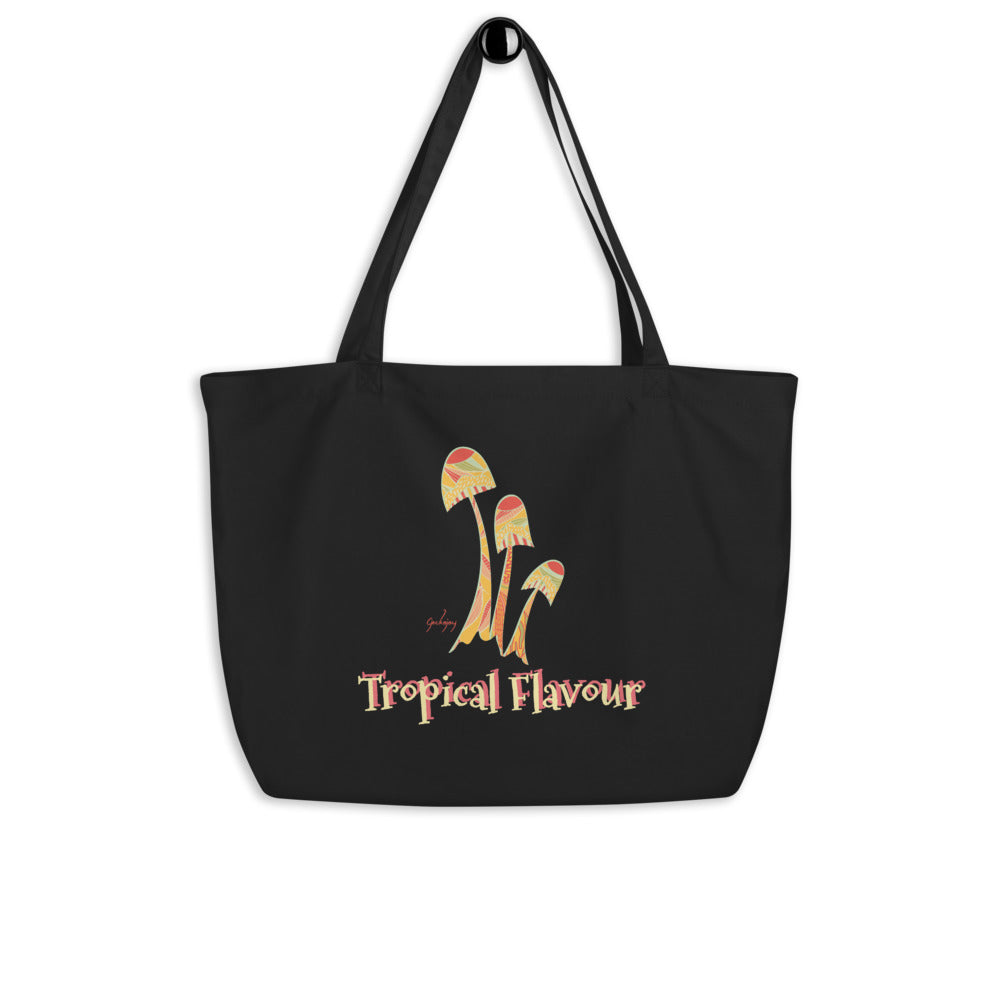 Tropical Flavour Personalised Organic Shopping Bag-Geckojoy