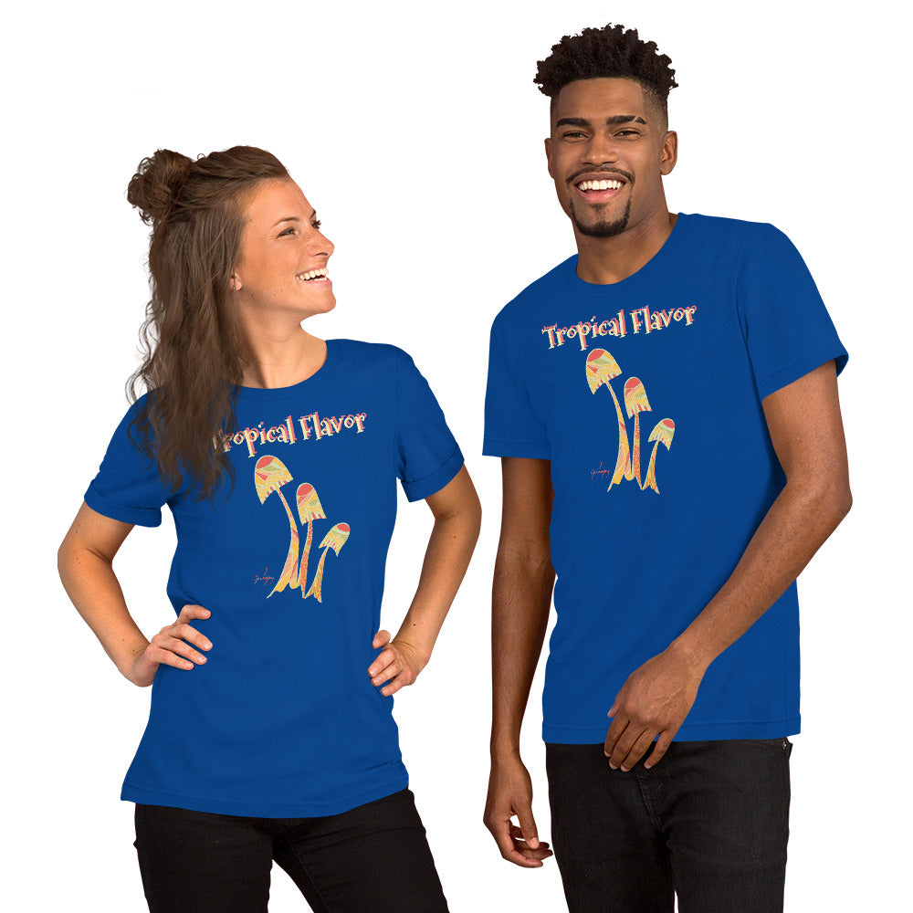 Tropical Flavor Unisex Dark Tees-Geckojoy