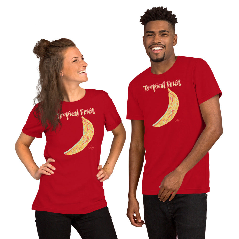 Tropical Fruit Unisex Dark Tees-Geckojoy