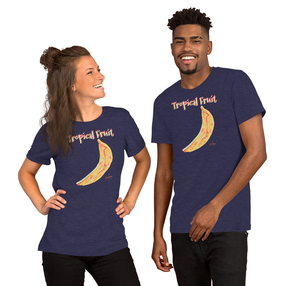 Tropical Fruit Unisex Dark Tees-Geckojoy