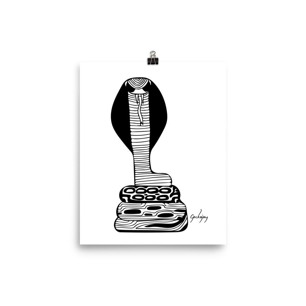Cobra Totem Print-Geckojoy