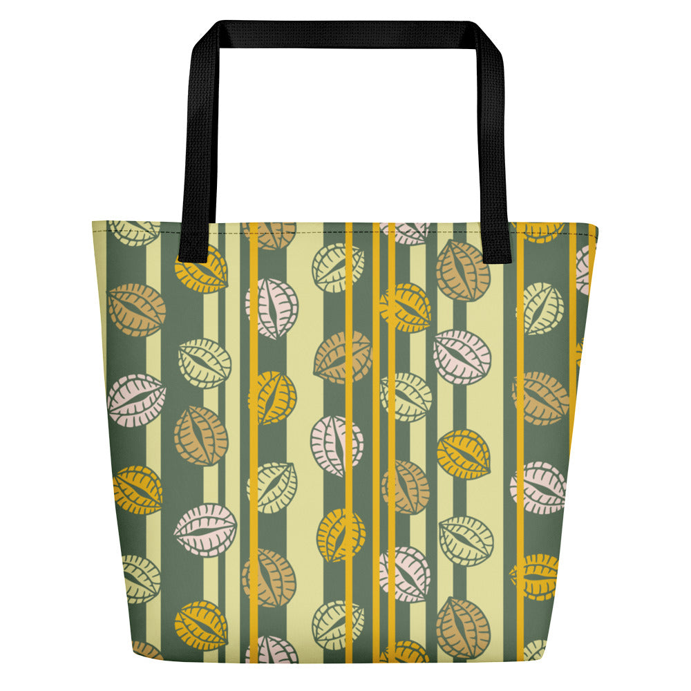 Beaded Trees Beach Bag-Geckojoy