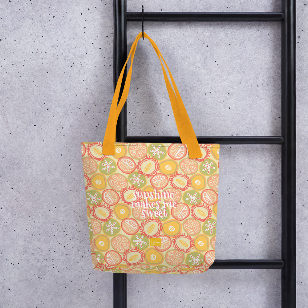 Sun-kissed Fruit Tote bag-Geckojoy