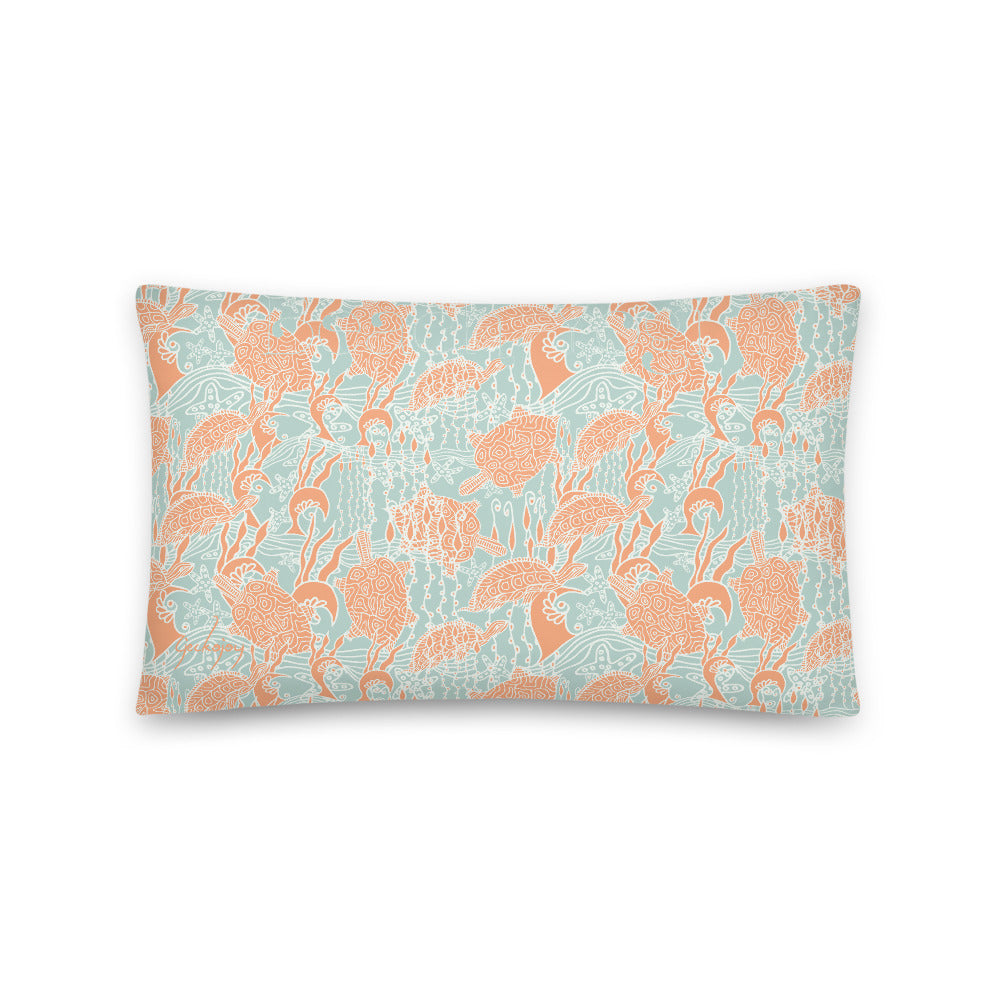 Turtley Yours Indoor Pillow-Geckojoy