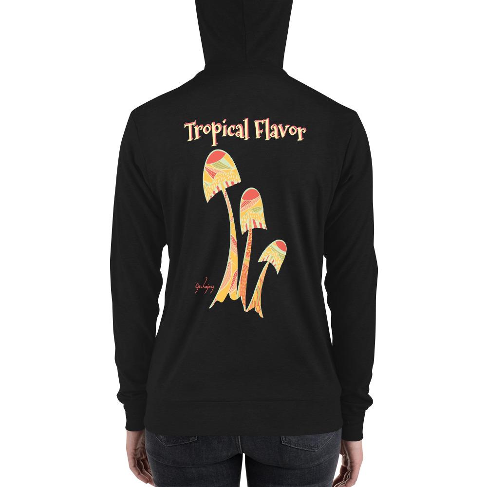 Tropical Flavor Unisex Zip Hoodie-Geckojoy