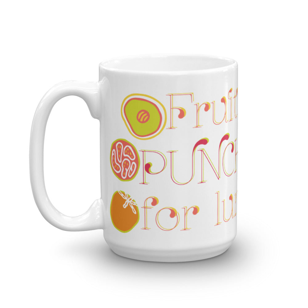 Fruit Punch For Lunch Mug-Geckojoy