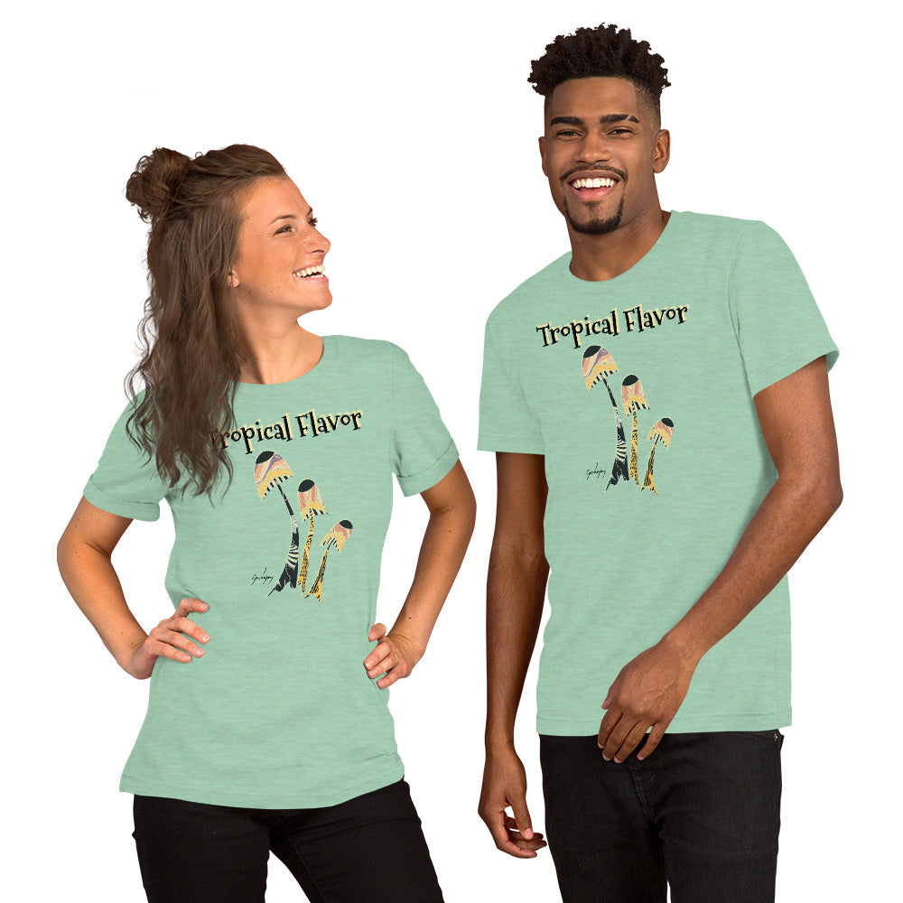 Tropical Flavor Unisex Light Tees-Geckojoy