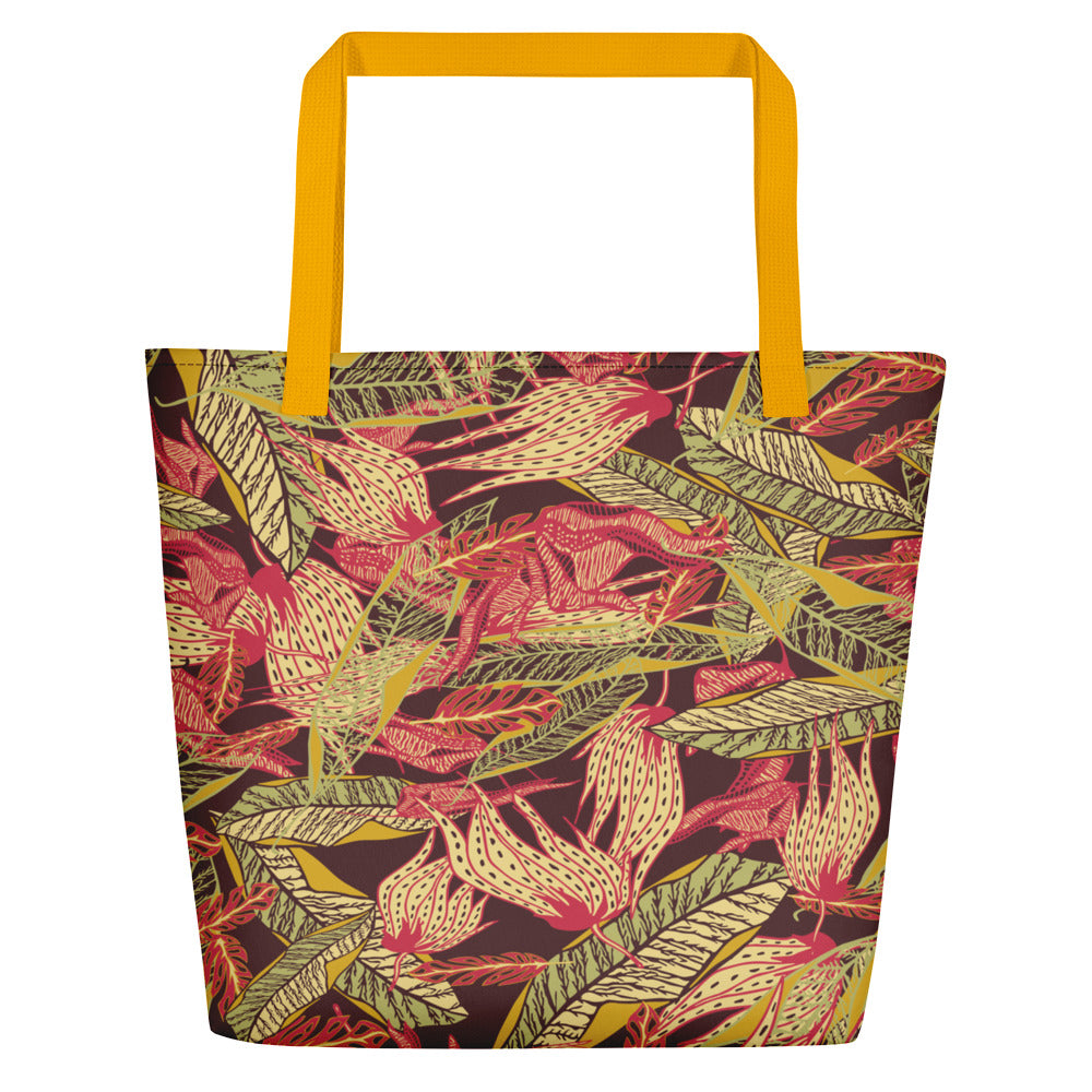 Forest Floor Beach Bag-Geckojoy