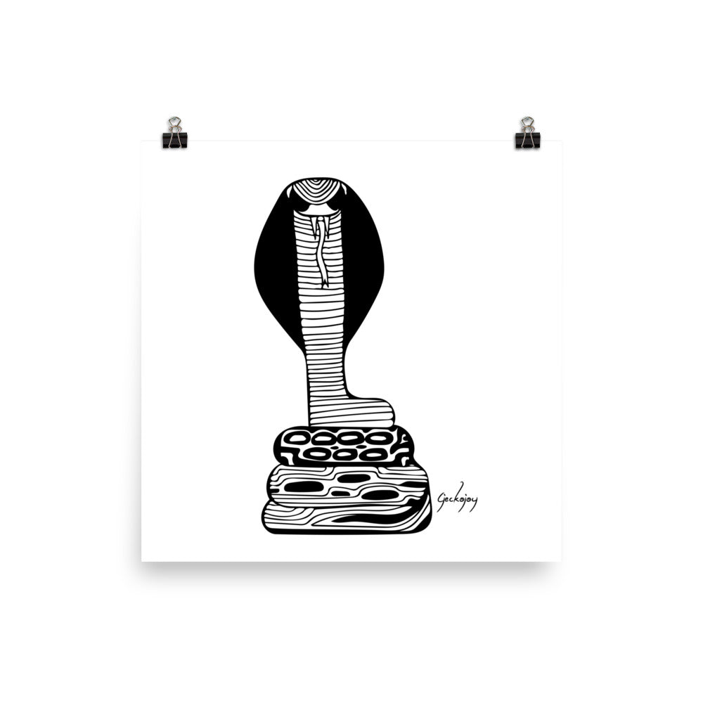 Cobra Totem Print-Geckojoy