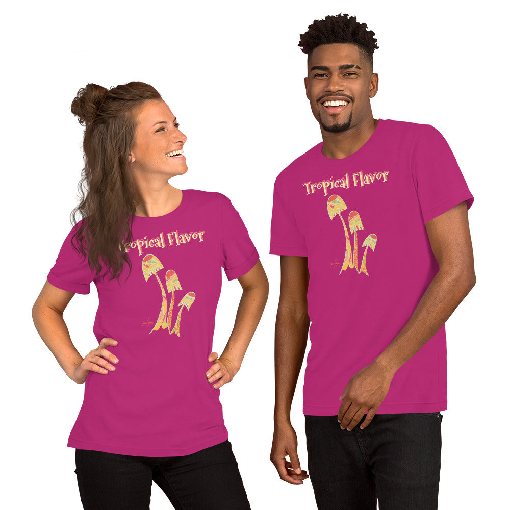 Tropical Flavor Unisex Dark Tees-Geckojoy