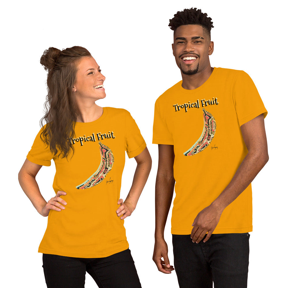 Tropical Fruit Unisex Dark Tees-Geckojoy
