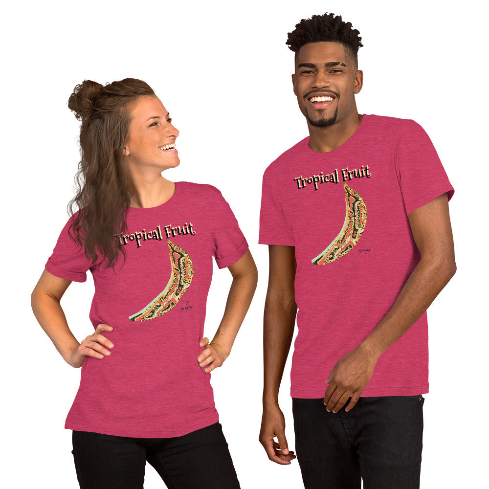 Tropical Fruit Unisex Dark Tees-Geckojoy