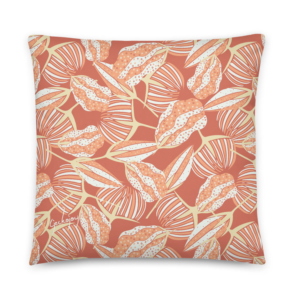 Estuary Seed Pods Indoor Pillow-Geckojoy