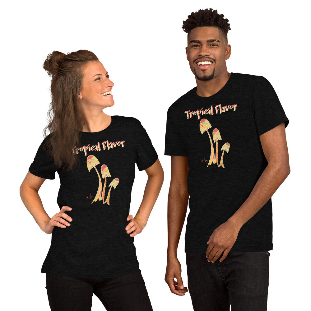Tropical Flavor Unisex Dark Tees-Geckojoy