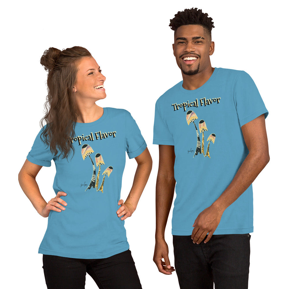 Tropical Flavor Unisex Light Tees-Geckojoy