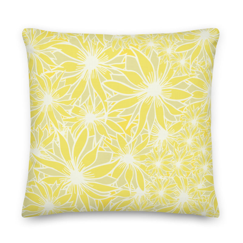 Crazy Daisy Outdoor Pillow-Geckojoy