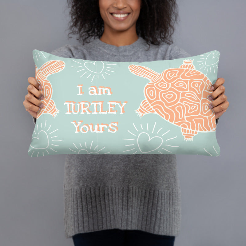 Turtley Yours Indoor Pillow-Geckojoy