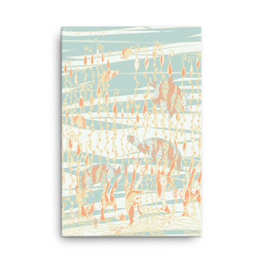 Sea Turtles Canvas Print-Geckojoy