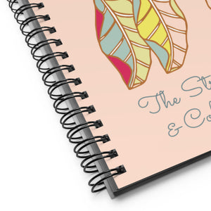 Leaf Line Spiral notebook-Geckojoy