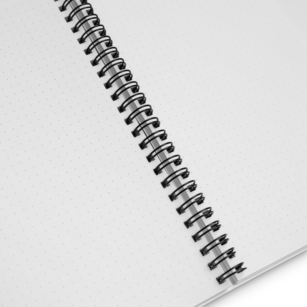 Leaf Line Spiral notebook-Geckojoy