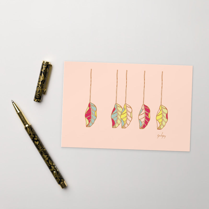 Leaf Line Mini Print-Geckojoy
