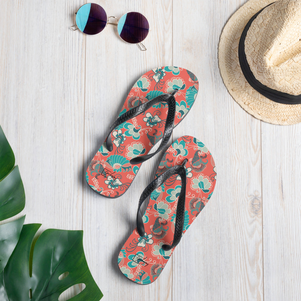 Sea Dancer Flip-Flops-Geckojoy