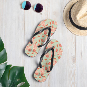 Tossed Blossoms Flip-Flops-Geckojoy