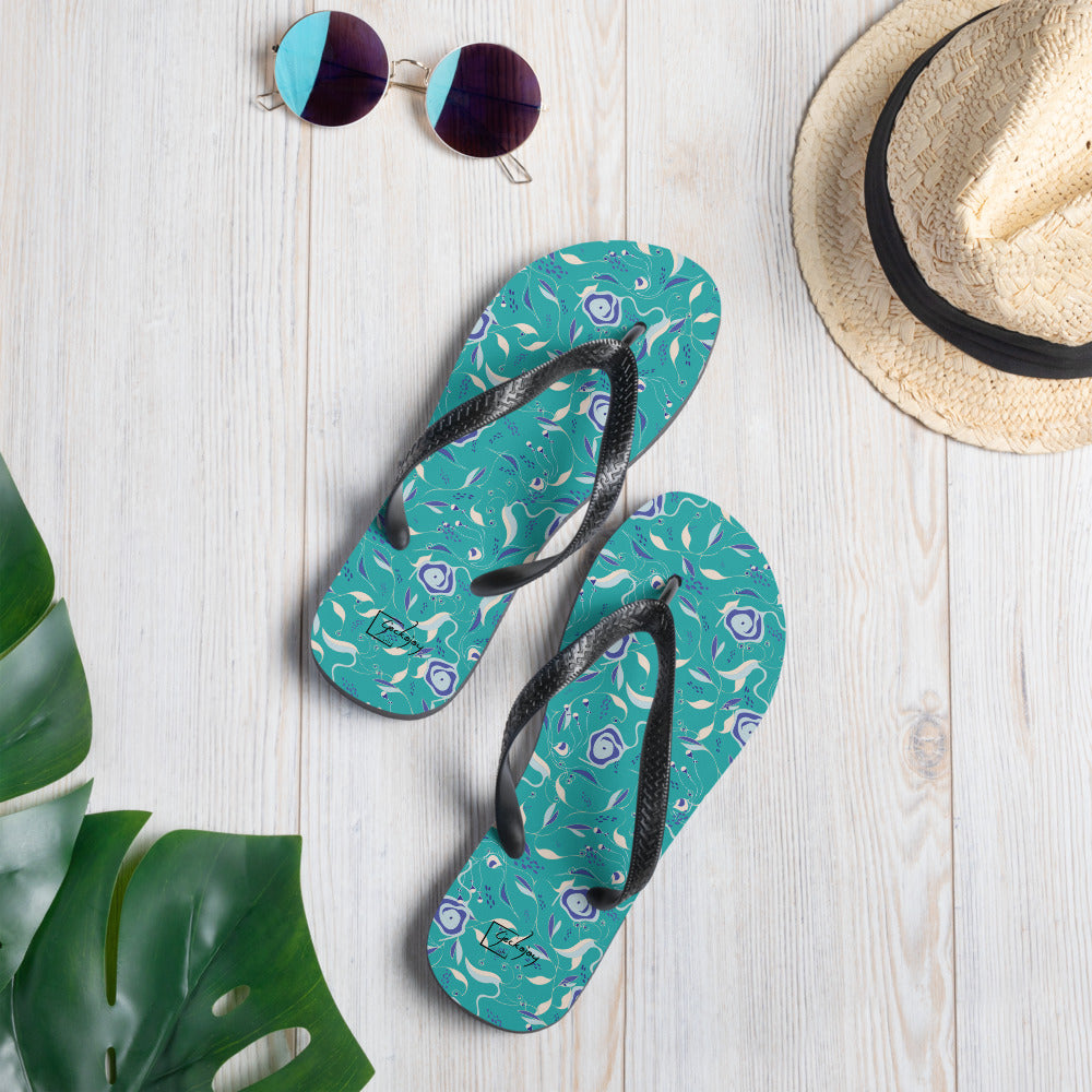 Sea Catchers Flip-Flops-Geckojoy