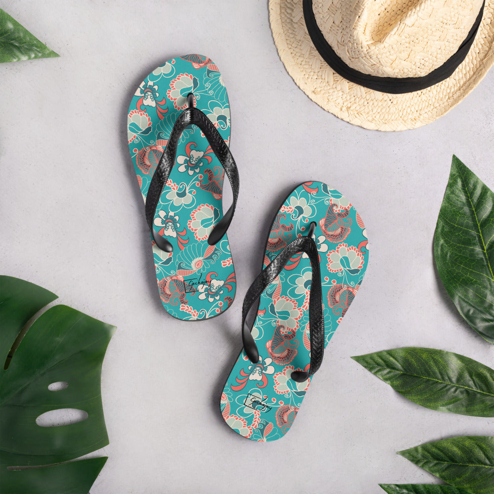 Sea Dancer Flip-Flops-Geckojoy