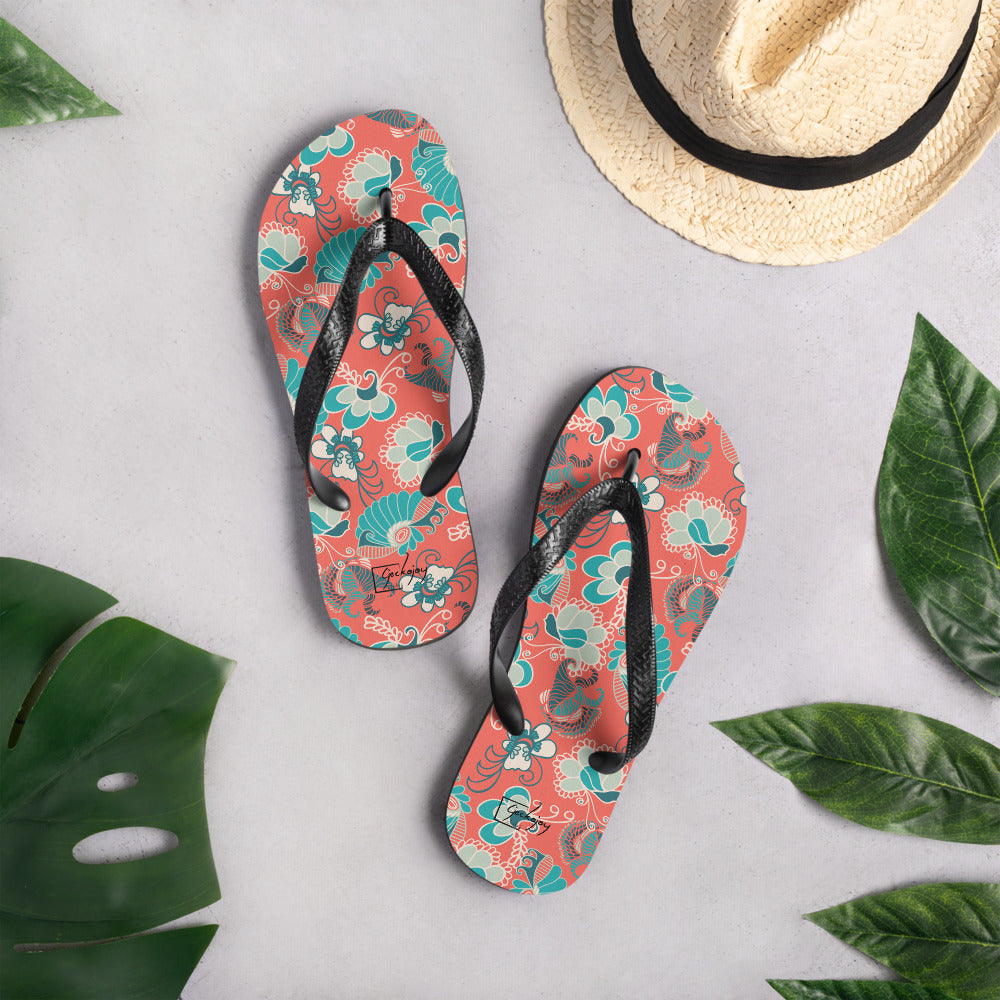 Sea Dancer Flip-Flops-Geckojoy